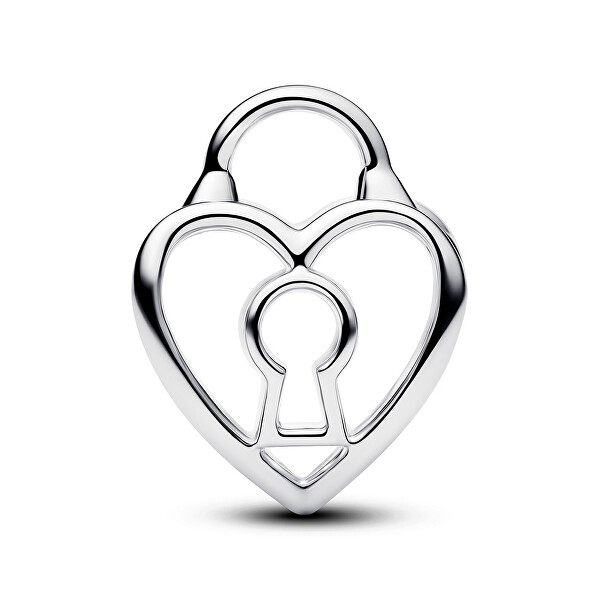 Stříbrný korálek Srdíčkový zámek Moments 794358C00