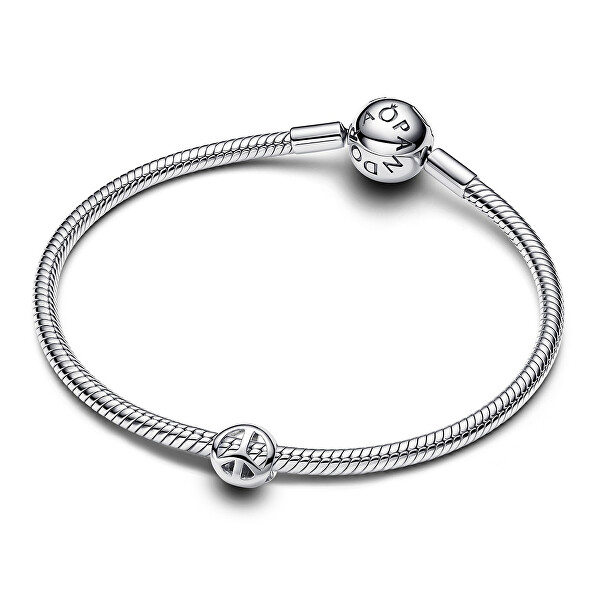 Stříbrný mini korálek Symbol míru Moments 794512C00