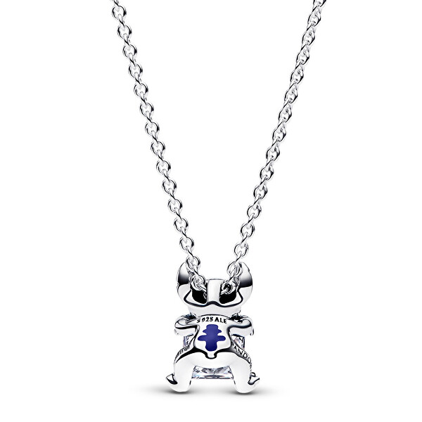Stříbrný náhrdelník Disney Stitch 393743C01-45