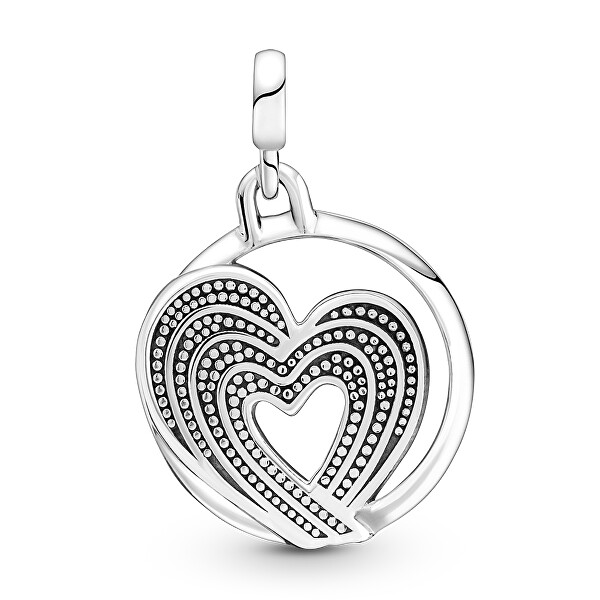 Charm in argento Cuore arcobaleno Me 791793C01