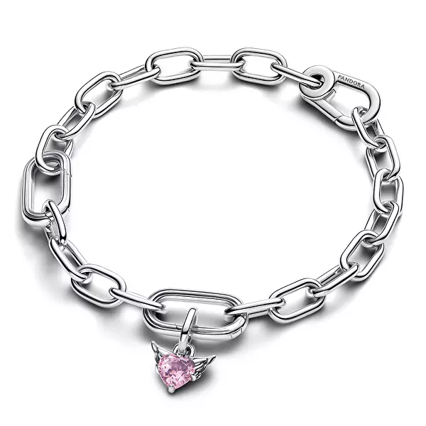 Stříbrný přívěsek Okřídlené srdíčko ME 793626C02