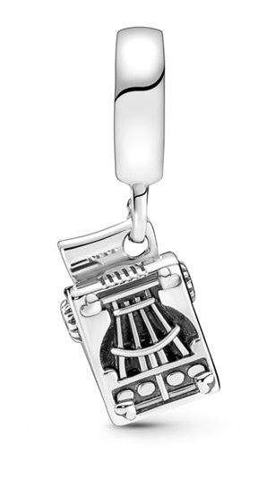 Charm pendente in argento Macchina da scrivere Moments 790069C01
