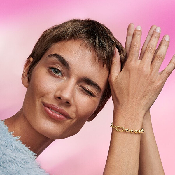 Fashion pozlacený náramek na přívěsky Shine Me 562793C00