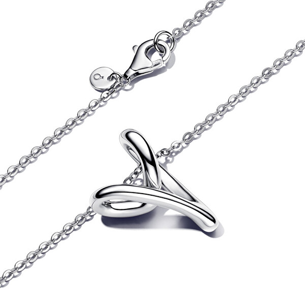 Elegante collana in argento 393272C00