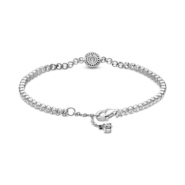 Tenisový stříbrný náramek Třpytivá aureola Timeless 599416C01