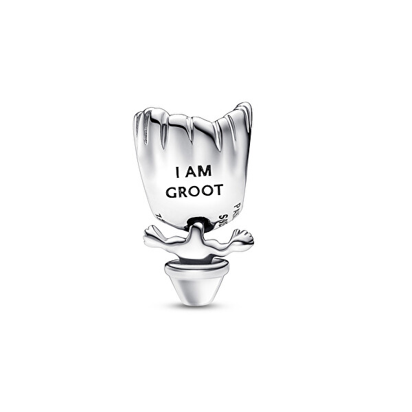 Trendy stříbrný korálek Groot Marvel 792554C01