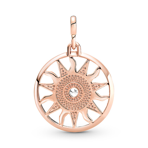 Charm pendente color placcato in oro rosa Sole Me 781965C01