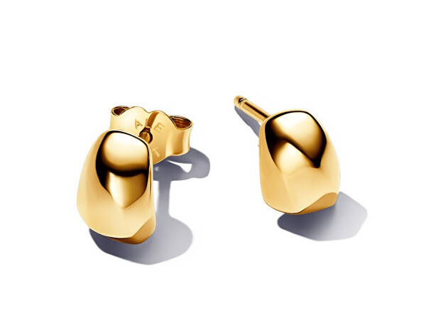 Pozlacené peckové náušnice Essence Shine 263298C00