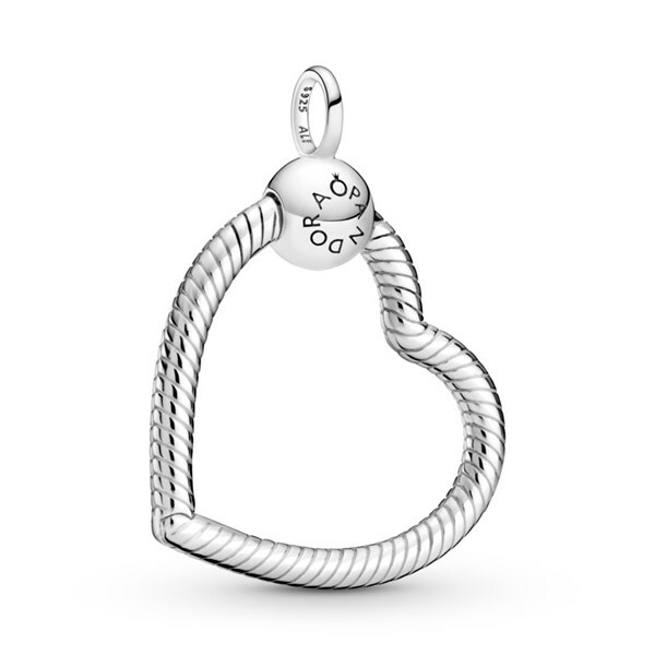 Romantikus ezüst nyaklánc gyöngyökkel Rose 399384C00