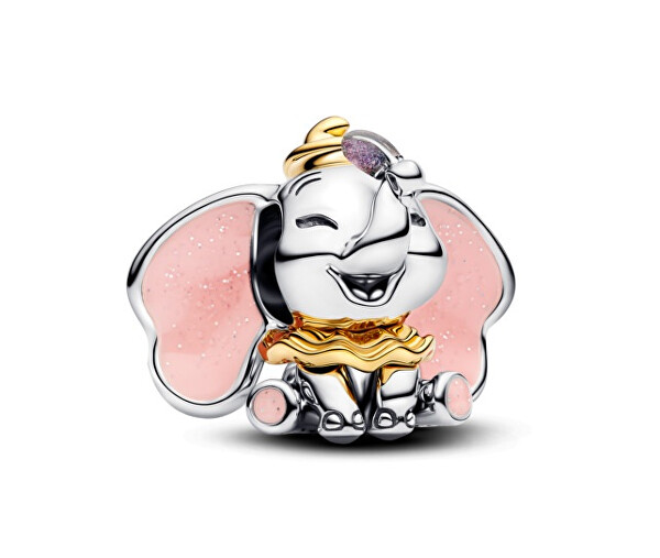 Roztomilý bicolor korálek Dumbo Disney Moments 764023C01