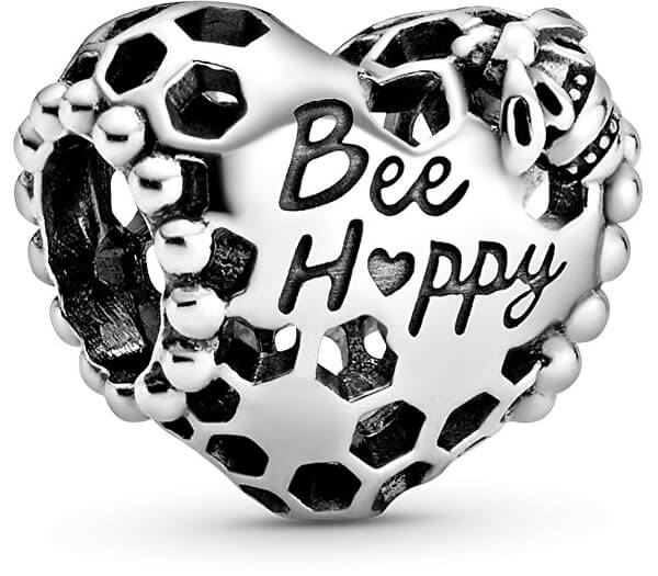 Stříbrný korálek Bee Happy 798769C00