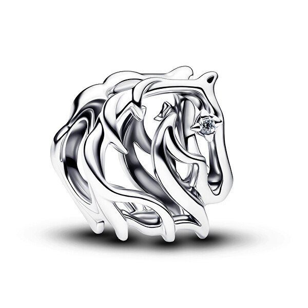 Stříbrný korálek Kůň se zirkonem Moments 794430C01