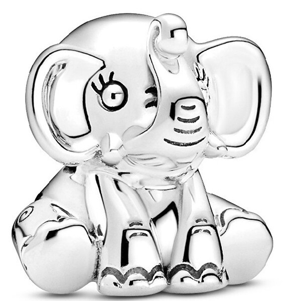 Silber Perle Elefant 799088C00
