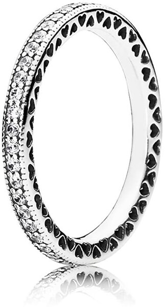 Romantikus gyűrű kristályokkal 190963CZ