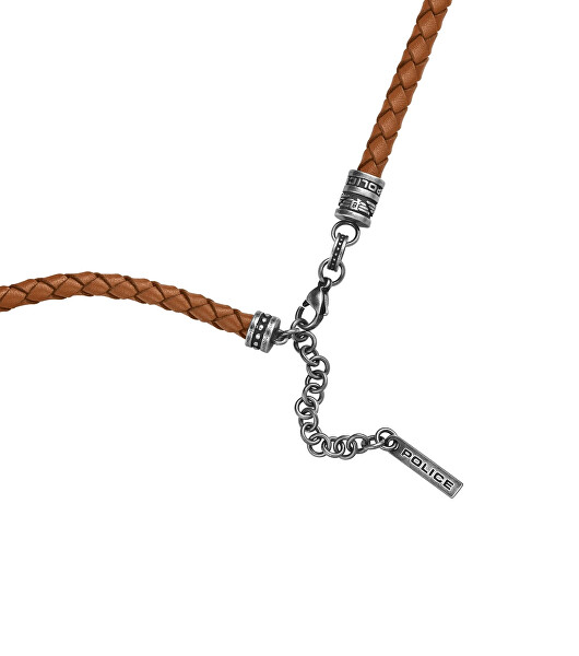 Elegantný kožený náhrdelník pre mužov Barrell PEAGN0035002