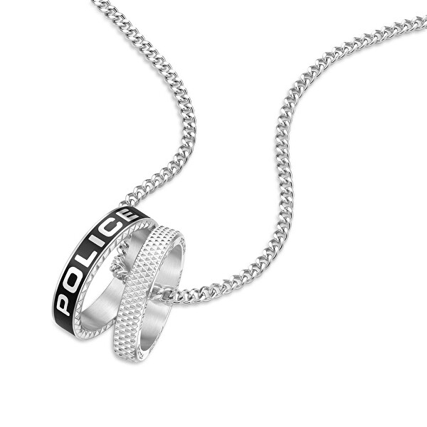 Fashion ocelový náhrdelník Duo PEAGN0032701