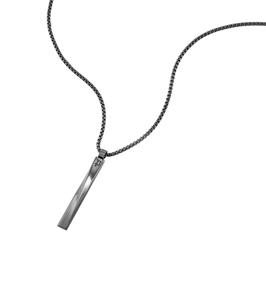 Fashion ocelový náhrdelník pro muže Contorto PEAGN0081703