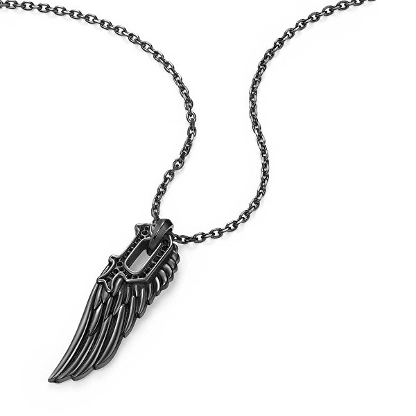 Moderní ocelový náhrdelník pro muže P-Wing PEAGN0036102