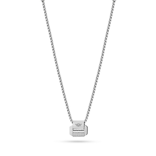 Luxusný pánsky náhrdelník z ocele Gear PEAGN2211502