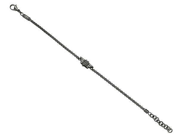 Modisches schwarzes Stahlarmband Revelry PEAGB0033303