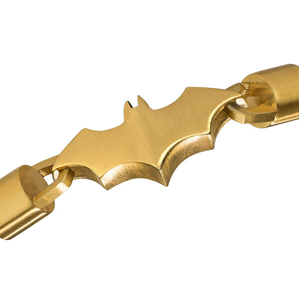 Pánsky kožený náramok Batman Batarang PEAGB0034702