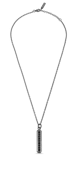 Stylový pánský náhrdelník s krystaly Mix PEAGN0033102