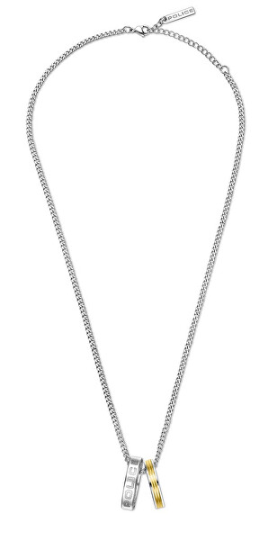 Fashion ocelový náhrdelník Duo PEAGN0032702