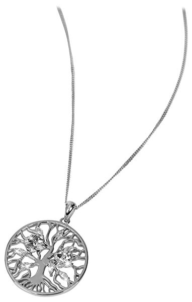 Silberkette mit Kristallen Tree of Life 6072 46 (Kette, Anhänger)
