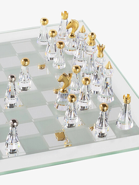 Dekorace Královské šachy z českého křišťálu Preciosa 0401 00