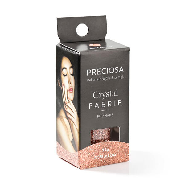 Kamínky na zdobení nehtů Preciosa Crystal Faerie Rosé All Day 4431769