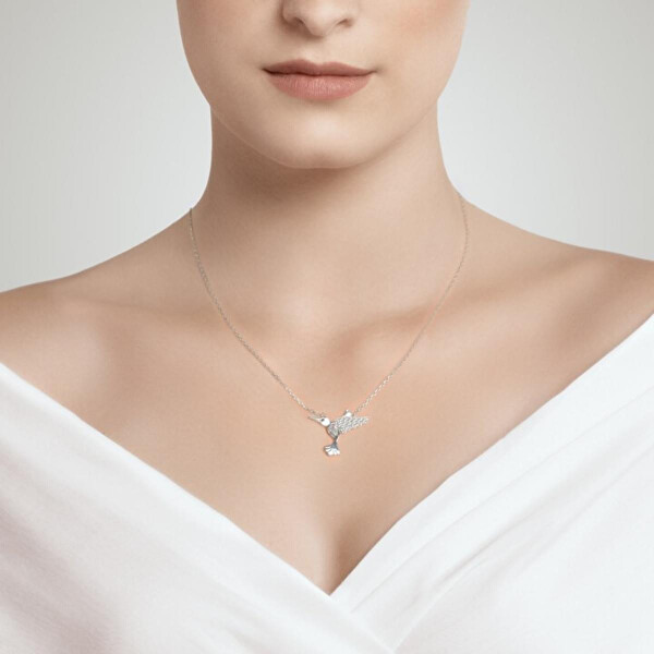 Krásny náhrdelník Kolibrík Perfect Gem 5291 00
