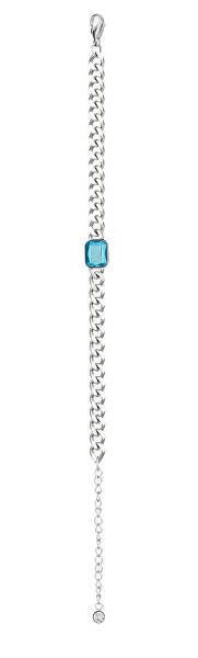 Venezianisches Armband aus Edelstahl mit tschechischem Kristall Preciosa 7466 67