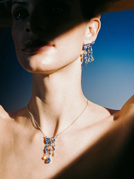 Okouzlující náušnice s českým křišťálem Preciosa Splash Spotlight 2635 58