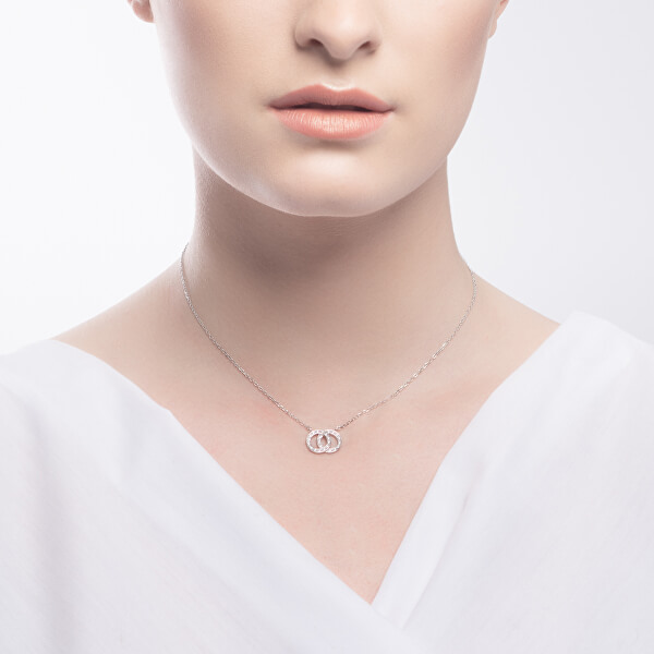 Stříbrný náhrdelník Oasis 5316 00