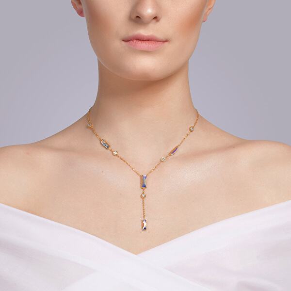 Glitzernde Halskette mit Kristall Gonia 7385Y42