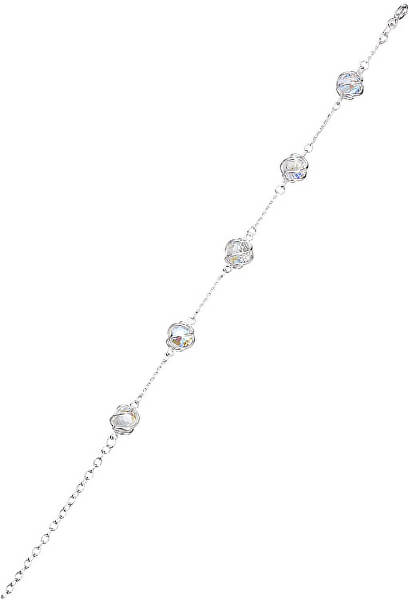 Karkötő Romantic Beads Crystal AB 6717 42