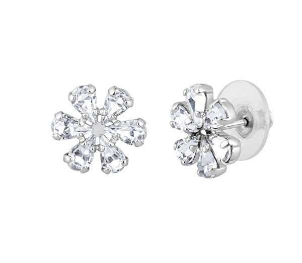 Bižuterní náušnice s křišťálem Preciosa Bellissima Bloom Pop 2643 00