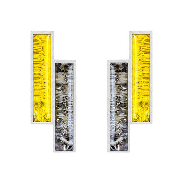 Elegantiorecchini in acciaio Desire con cristallo di Boemia del marchio Preciosa 7424 71