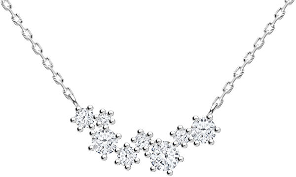 Jemný stříbrný náhrdelník Vela 5255 00