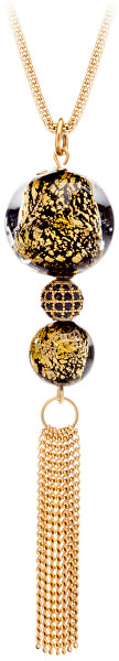 Luxusné náhrdelník s vinutými Perlou Ribes 7348Y21