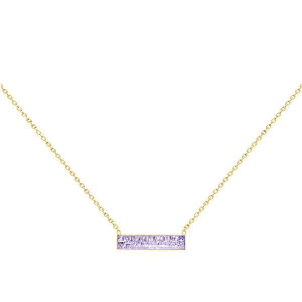 Luxusní ocelový náhrdelník Desire s českým křišťálem Preciosa 7430Y56