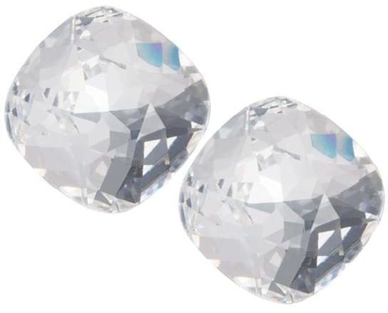 Cercei din argint mici cu cristal transparent Brilliant Rose 6012 00
