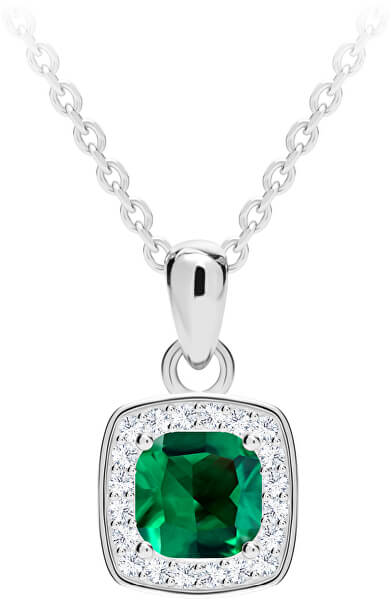 Prekrásny strieborný náhrdelník Minas 5312 66 (retiazka, prívesok)