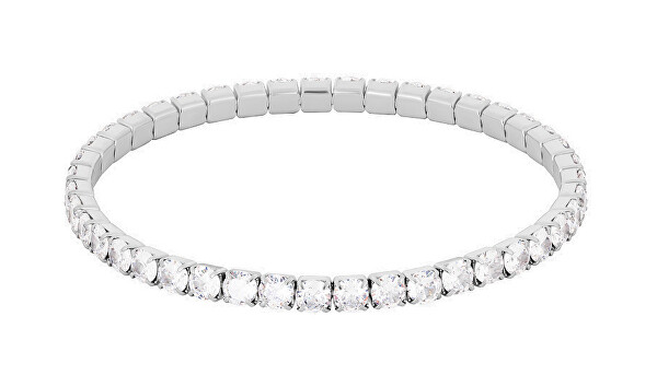 Splendido bracciale in acciaio con zirconi cubici Hype Glamour 7469 00