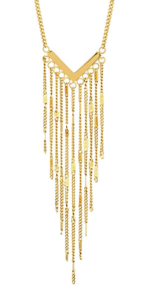 Schicke Halskette aus vergoldetem Stahl Milano 7464Y00