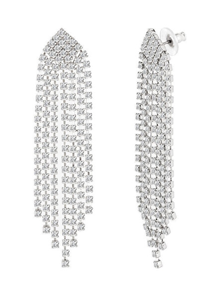 Lange Ohrringe mit Strasssteinen Jewel mit tschechischem Kristall Preciosa 2293 00