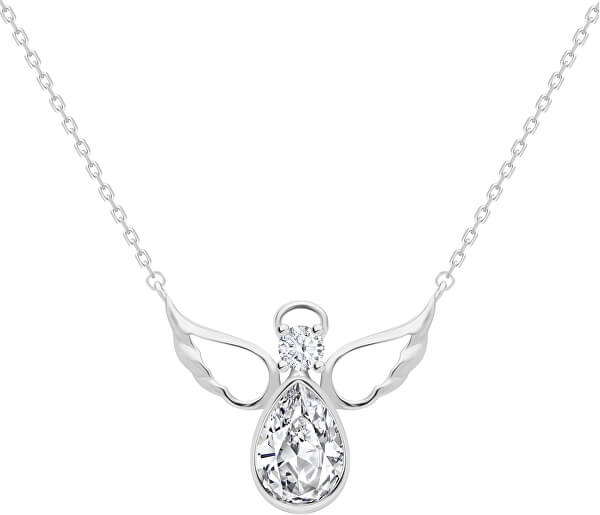 Stříbrný náhrdelník Angelic Faith 5292 00 (řetízek, přívěsek)
