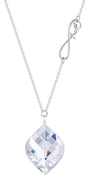 Stříbrný náhrdelník s krystalem Faith 6025 00