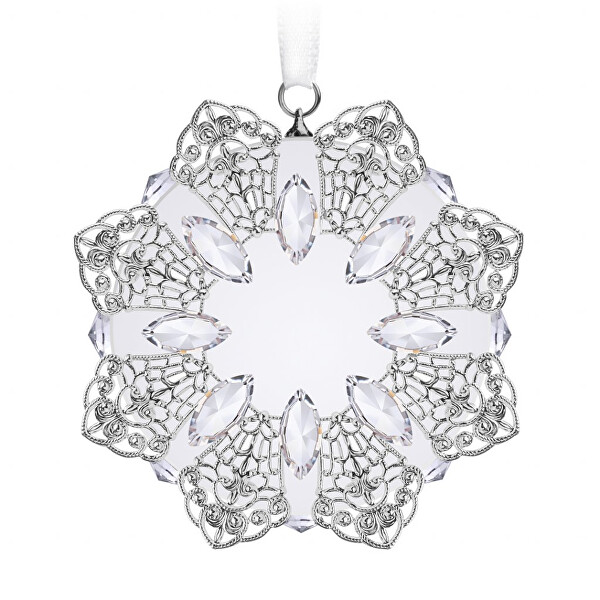 Ornament de Crăciun din cristal ceh Preciosa 1515 00
