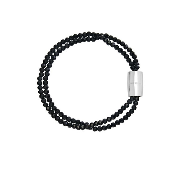 Dvojitý korálkový náramek s krystaly Magnetica System TJ3687